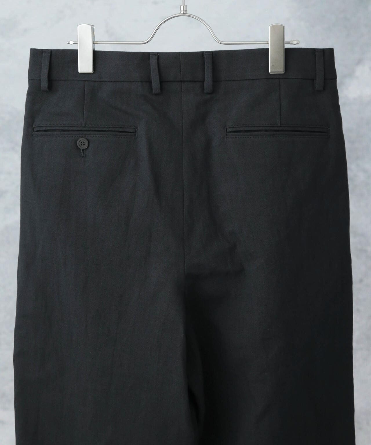ESLOW/ONE TUCK PANTS w/STITCH 6704127074