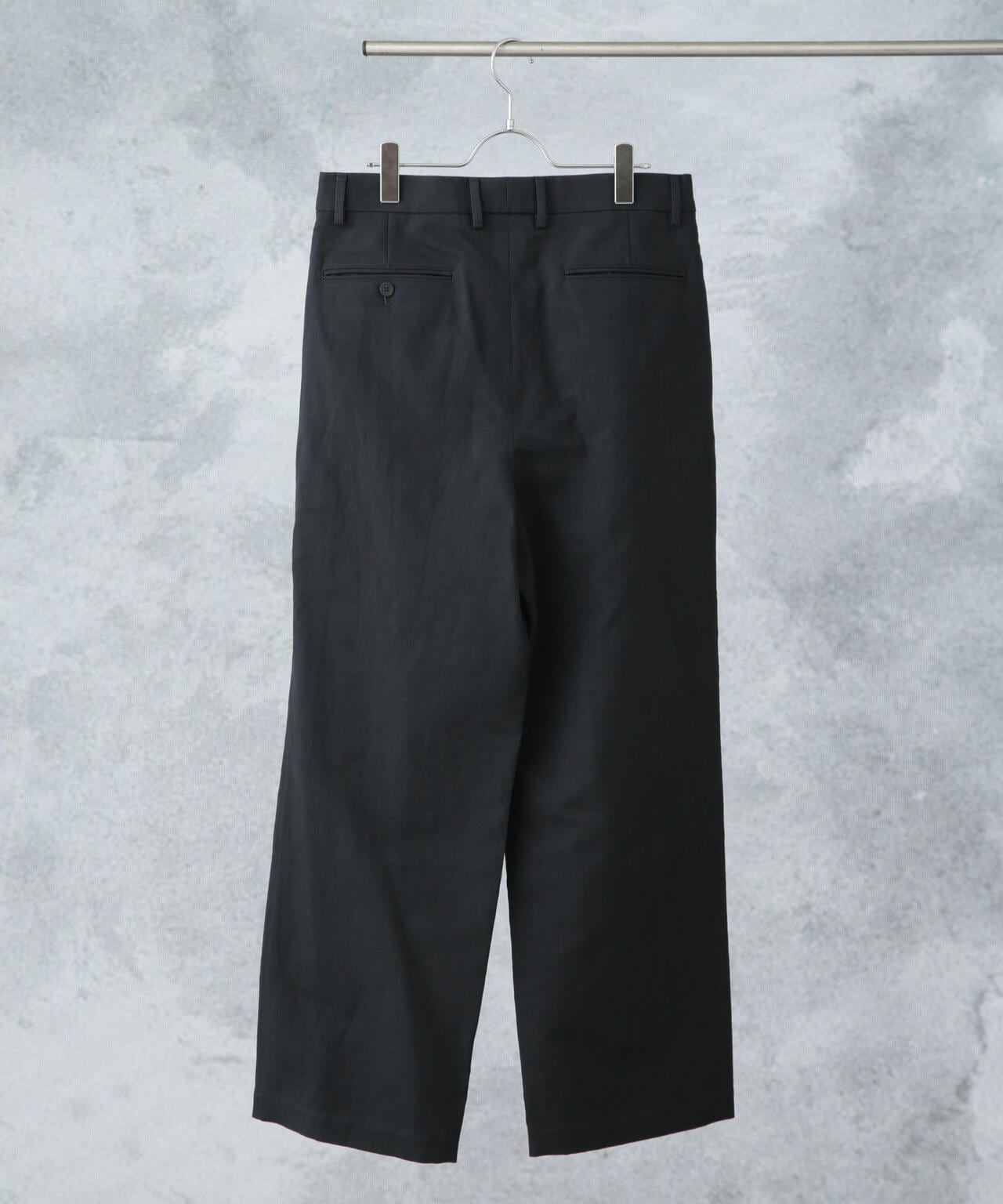 ESLOW/ONE TUCK PANTS w/STITCH 6704127074