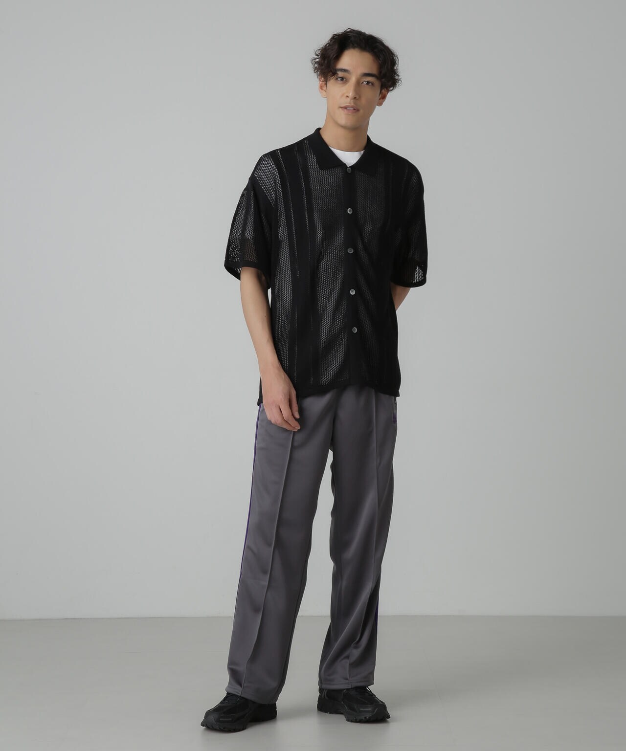 NEEDLES/別注 Track Pant Poly Smooth 6704127099