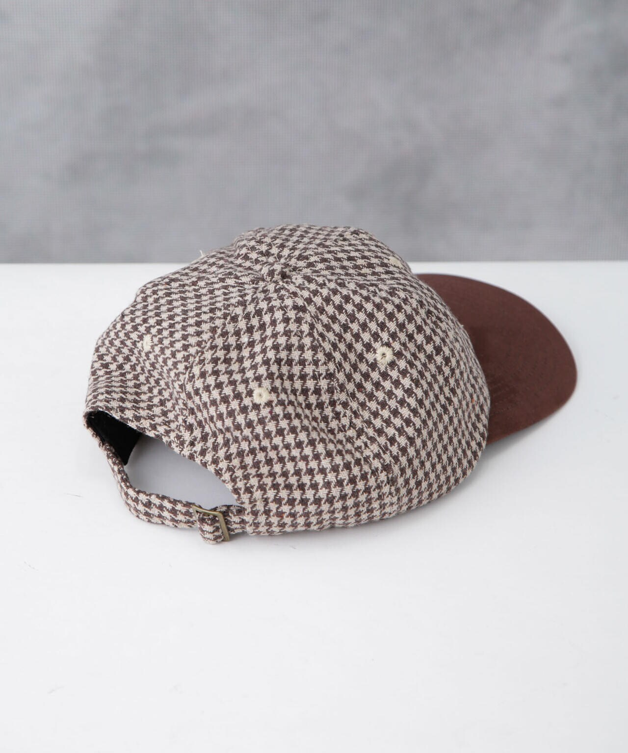 WALK IN PARIS/La casquette pied de poule 6704139080