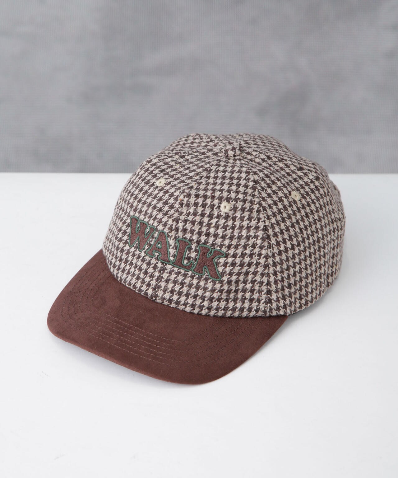 WALK IN PARIS/La casquette pied de poule 6704139080