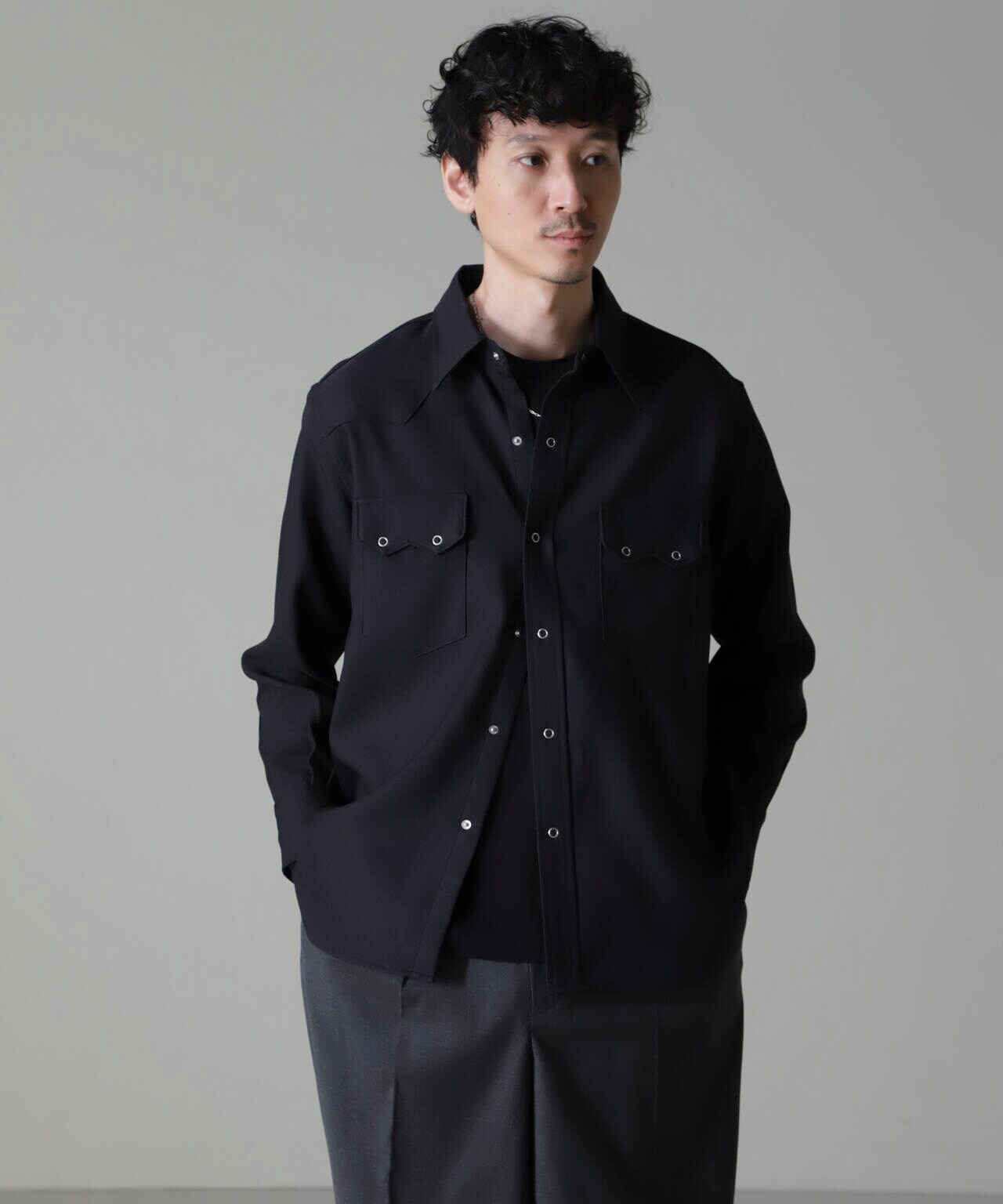 Wrangler/別注 Western Shirt 6704220054
