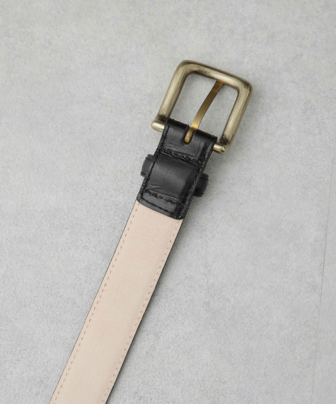 ITTI/別注 CROCO EMBOSS BELT 6704250004