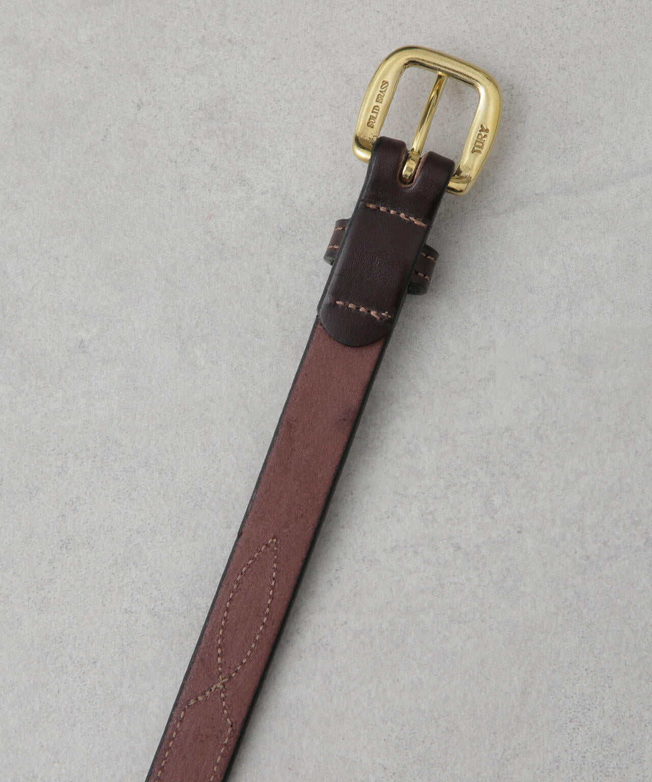 TORY LEATHER/3/4 Repeated Stitch Belt 6705150011