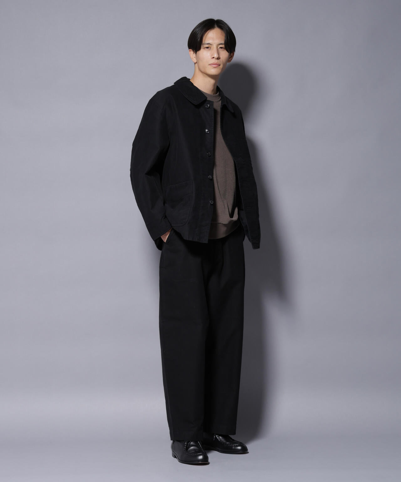 PORTER CLASSIC/MOLESKIN FRENCH JACKET(セットアップ可) 6705212077