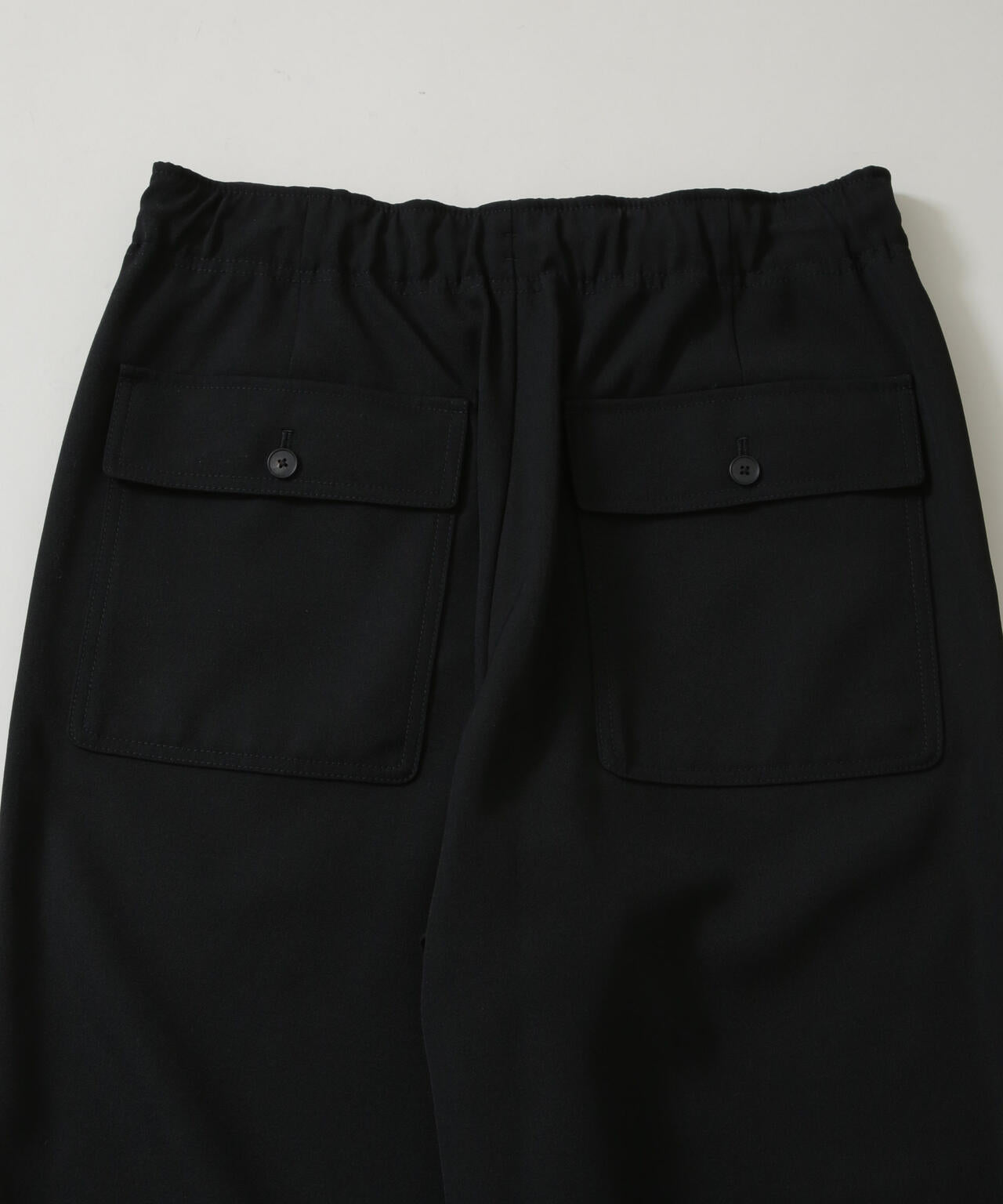 ATON/BACK SATIN UTILITY PANTS 6705227131
