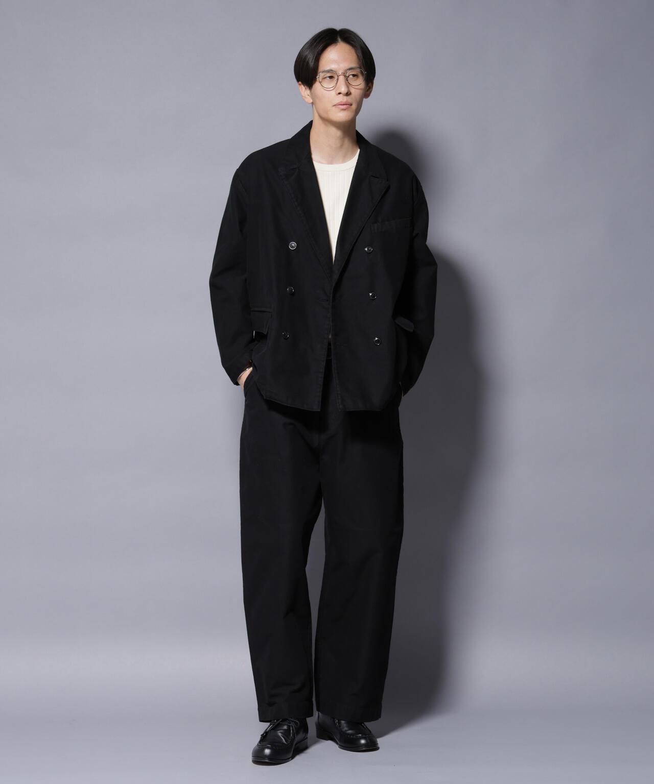 PORTER CLASSIC/MOLESKIN GENE KELLY PANTS(セットアップ可) 6705227148