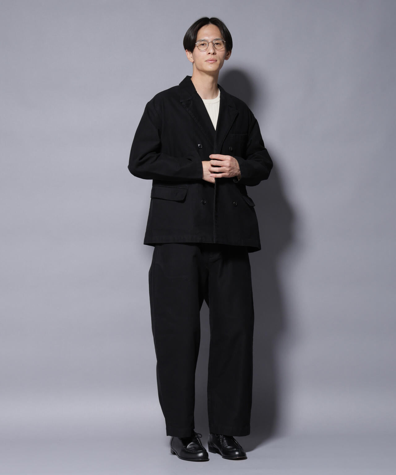 PORTER CLASSIC/MOLESKIN GENE KELLY PANTS(セットアップ可) 6705227148