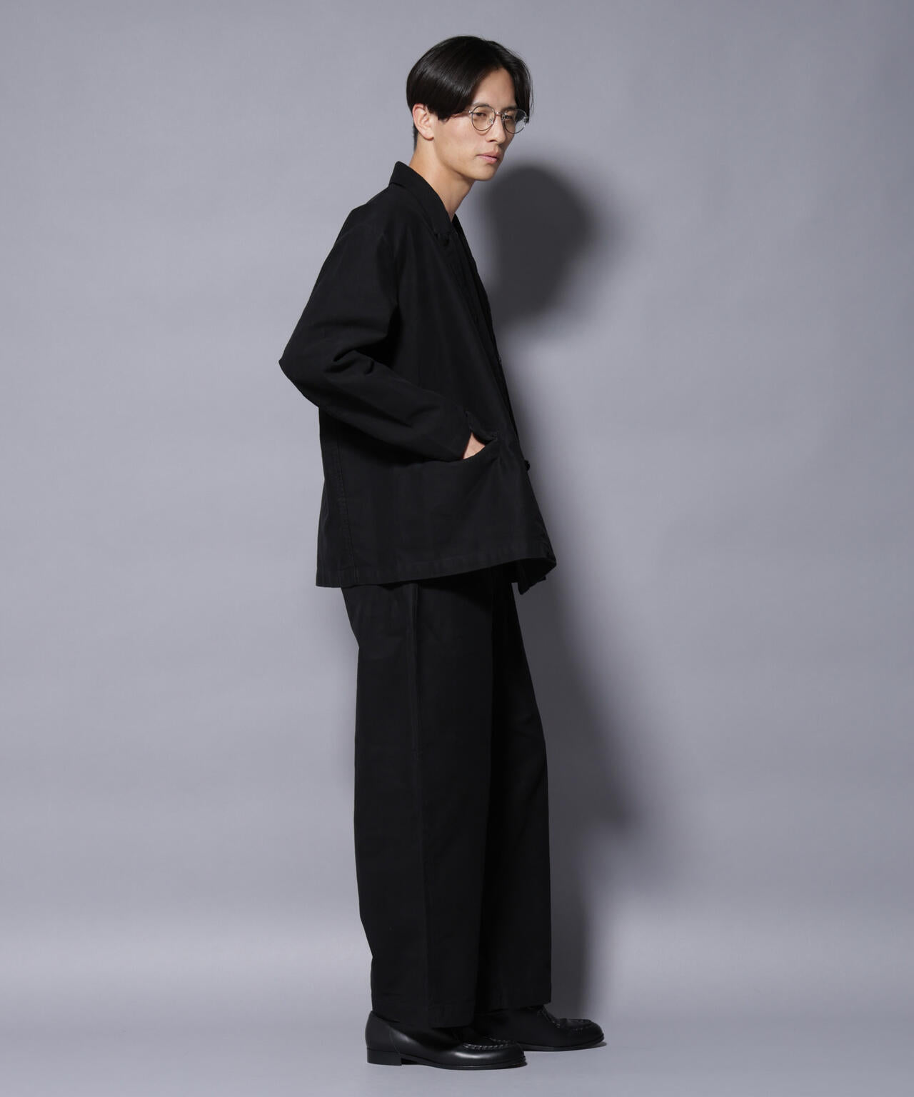 PORTER CLASSIC/MOLESKIN GENE KELLY PANTS(セットアップ可) 6705227148