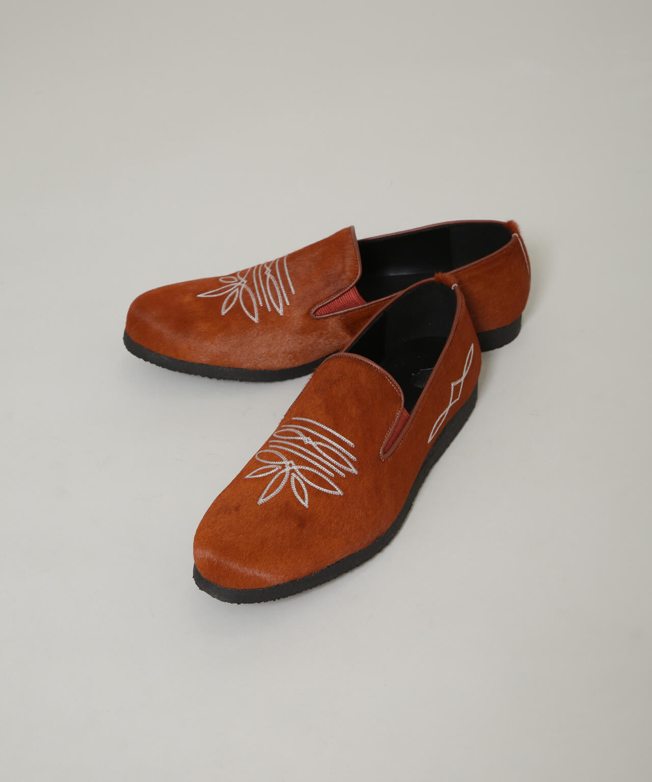 Tomo&Co./別注 2 MILES SHOES - hair calf