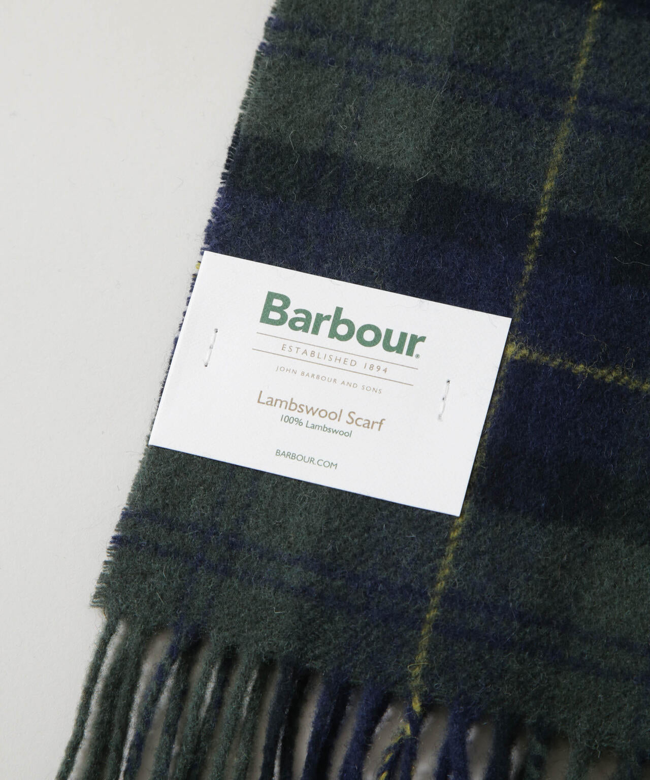 Barbour/BARBOUR TARTAN LAMBSWOOL SCARF 6705241020