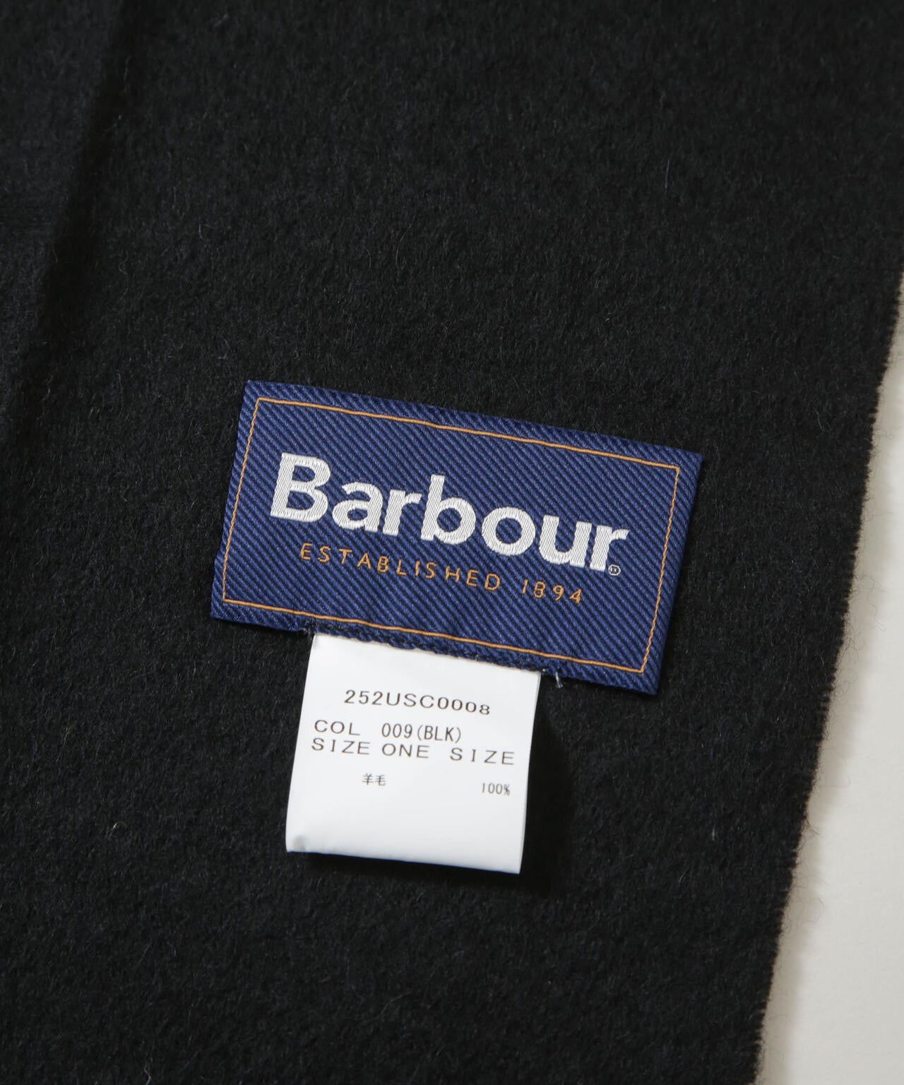 Barbour/BARBOUR PLAIN LAMBSWOOL SCARF 6705241021