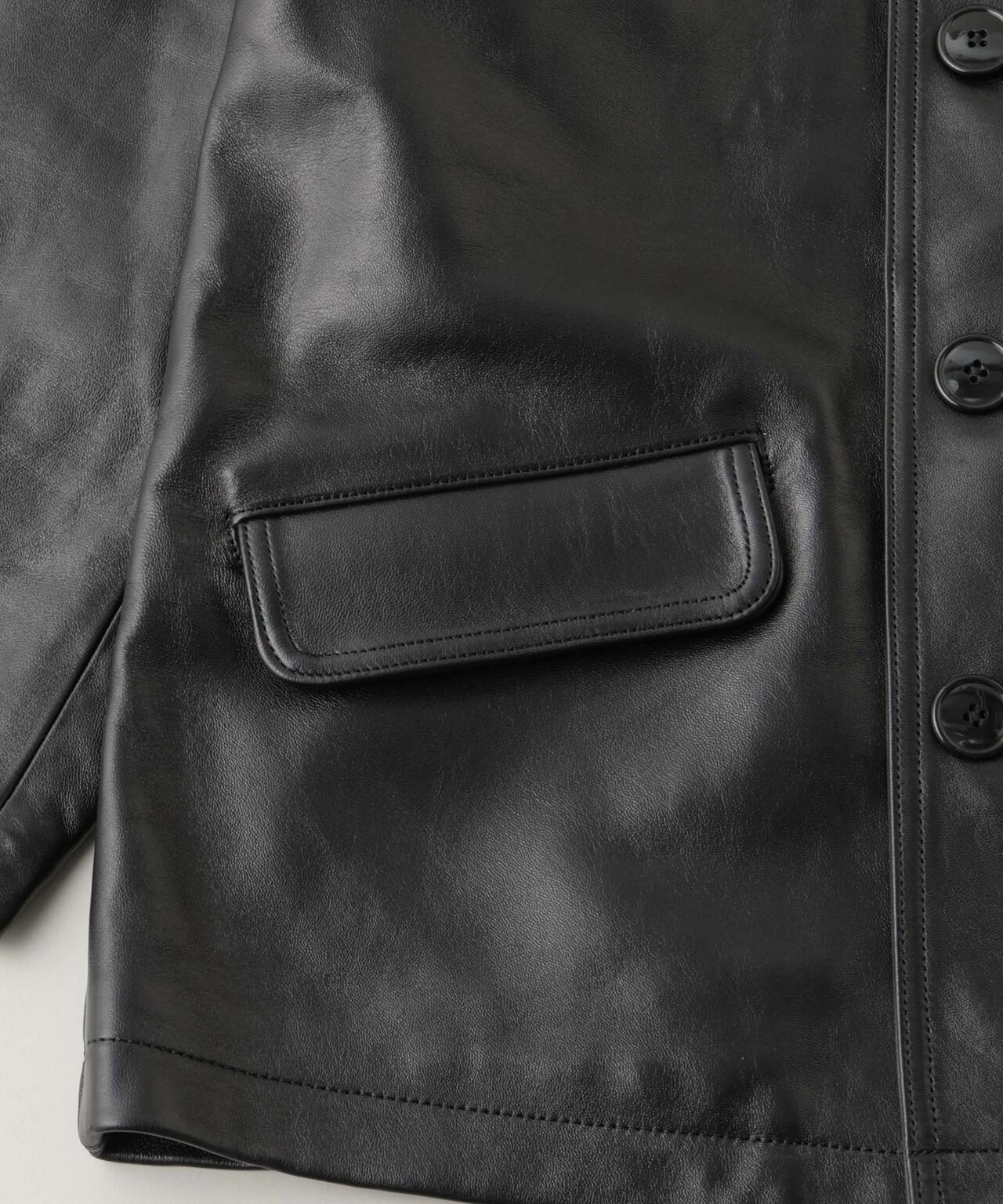 Schott/別注 LEATHER CAR COAT 6706113001