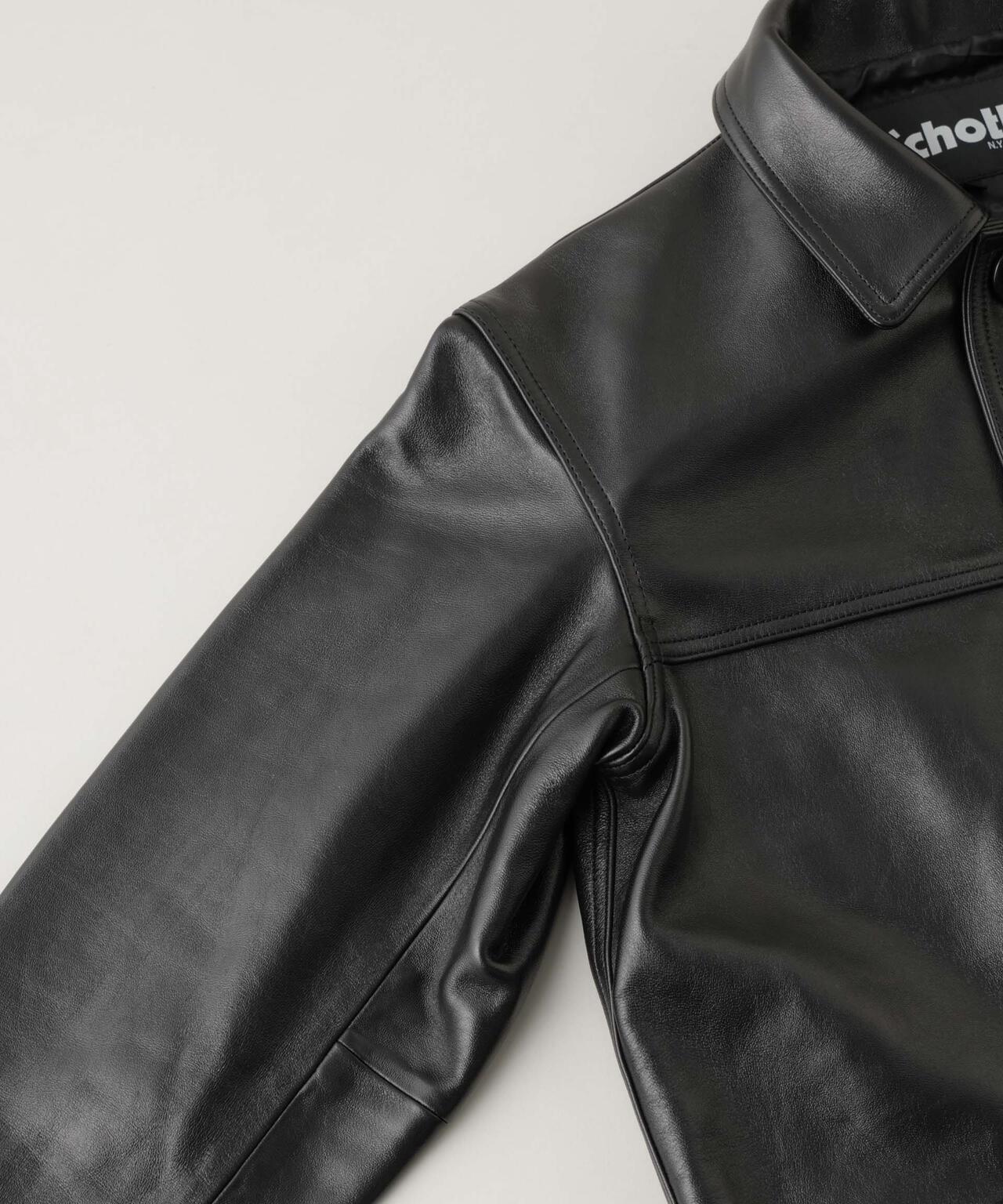 Schott/別注 LEATHER CAR COAT 6706113001