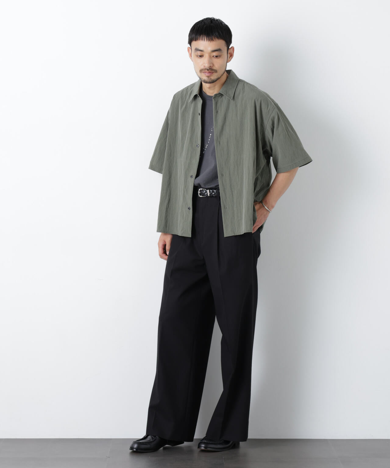 benine 9/Two-Tuck Chino Slacks 6706127003
