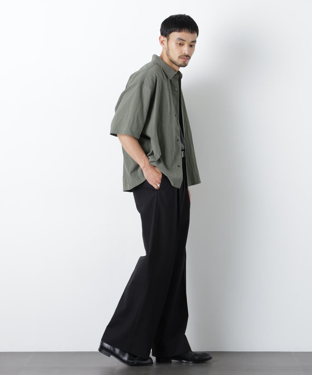 benine 9/Two-Tuck Chino Slacks 6706127003