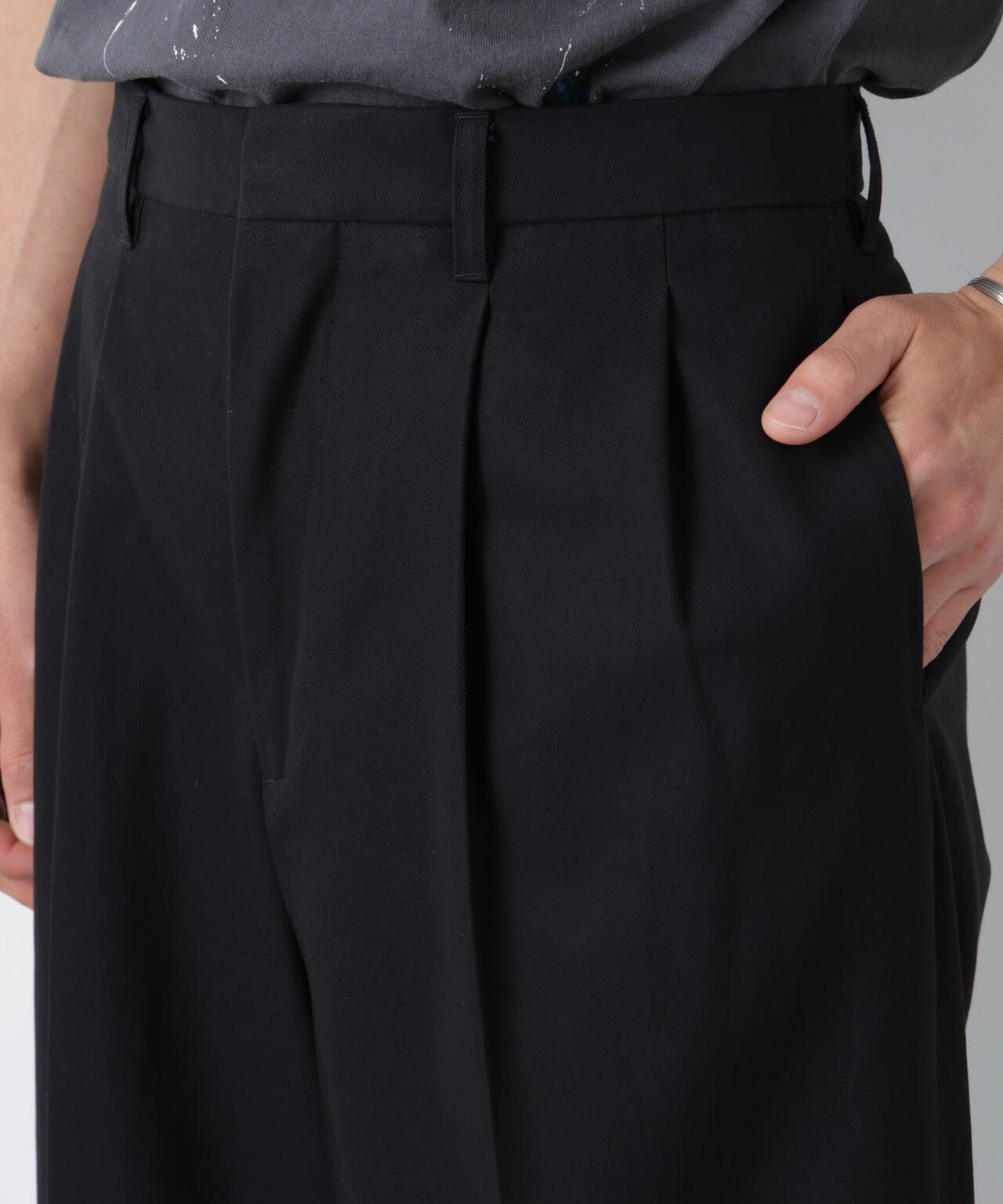 benine 9/Two-Tuck Chino Slacks 6706127003