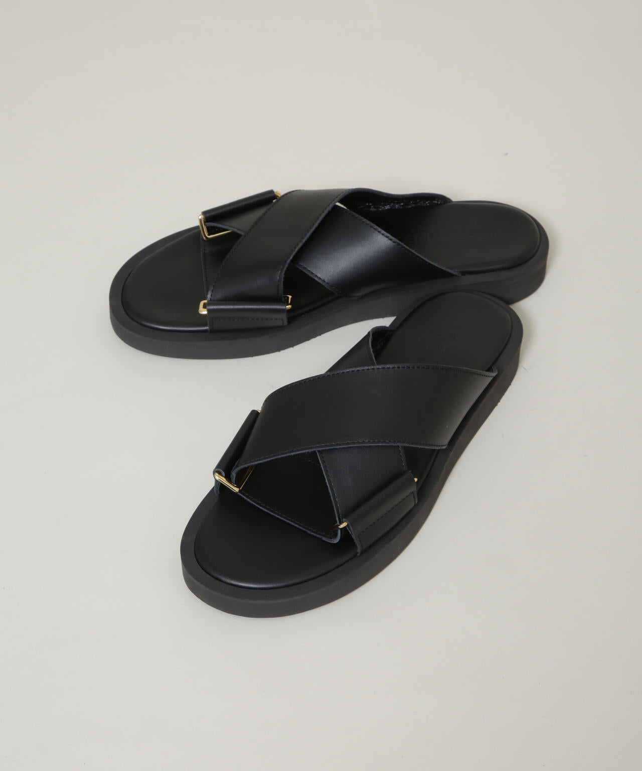 PADRONE THE STANDARD LINE/別注CROSS STRAP SANDAL/クロスストラップ