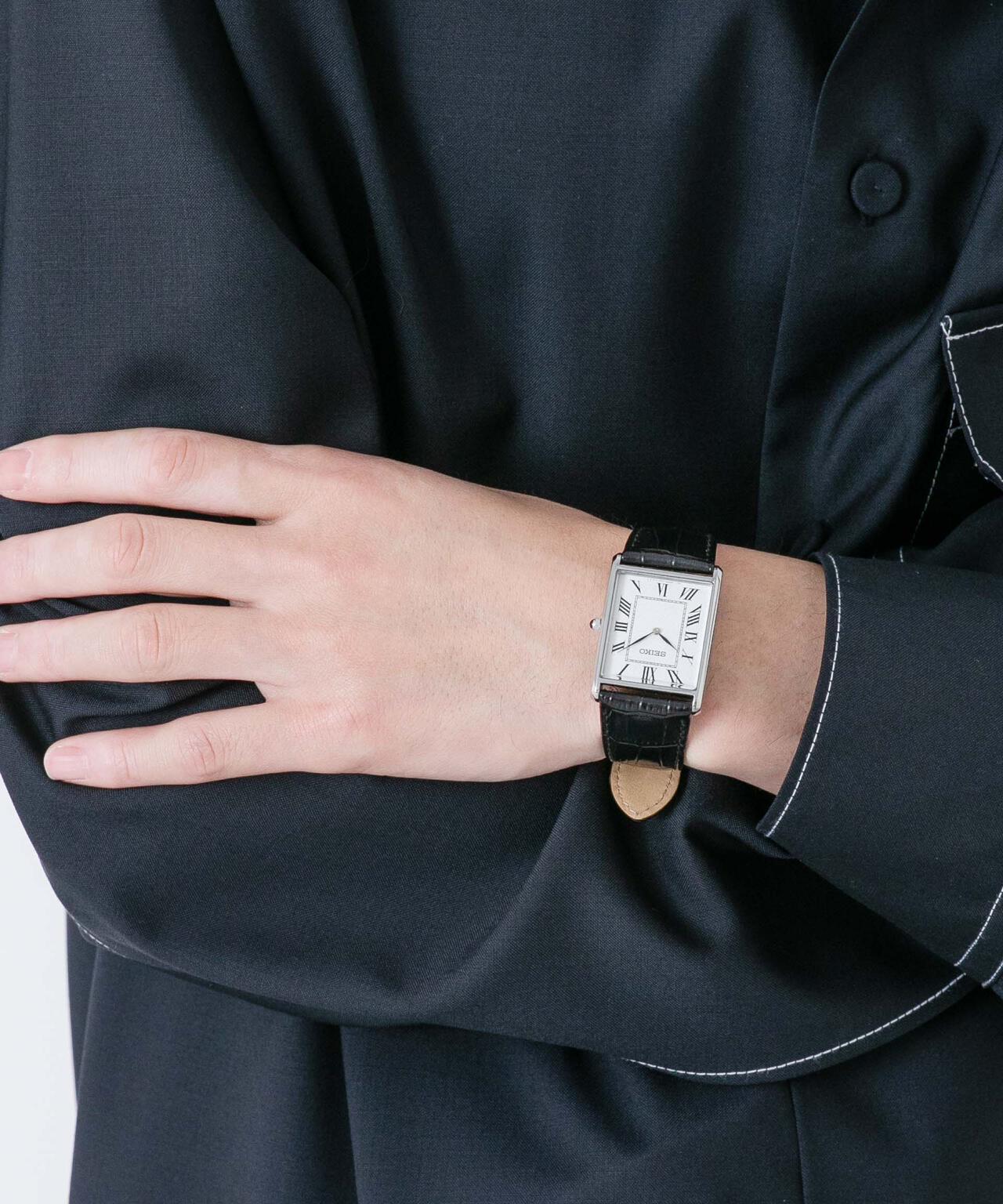 SEIKO/セイコー コラボレーション スクエア ブラック