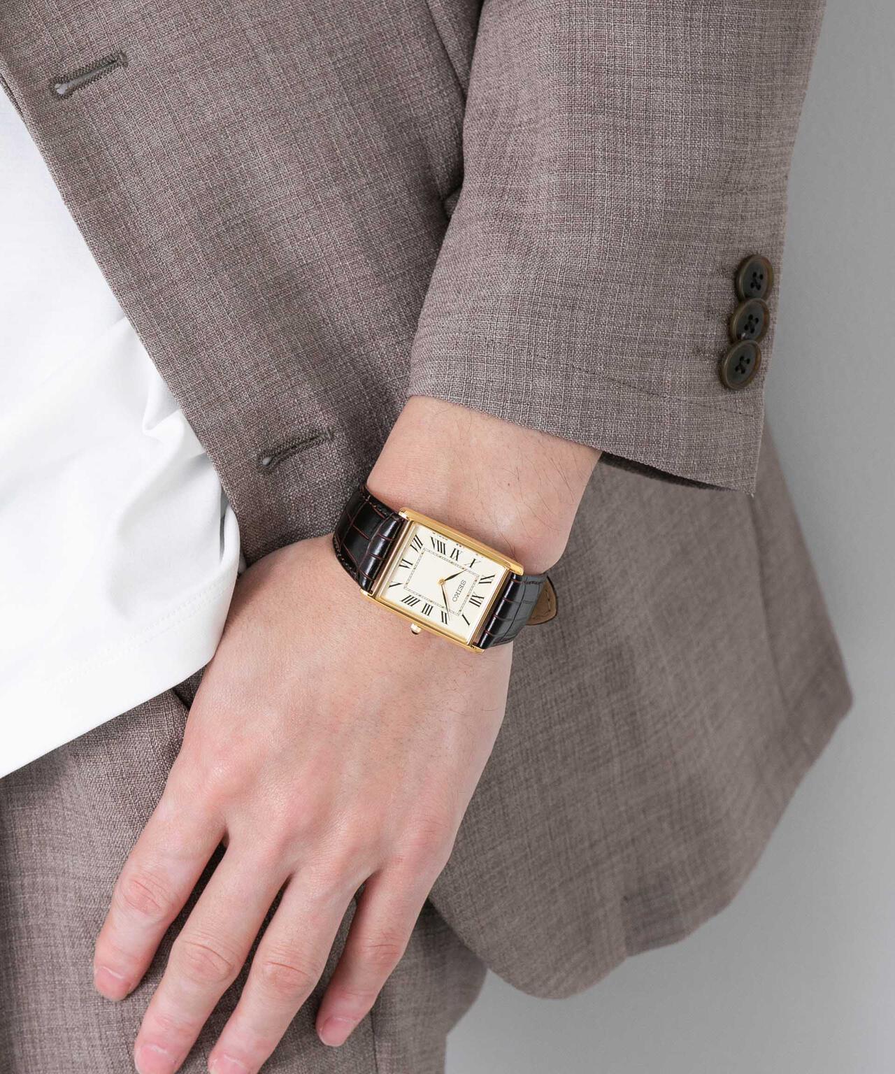 SEIKO/セイコー コラボレーション スクエア D.ブラウン