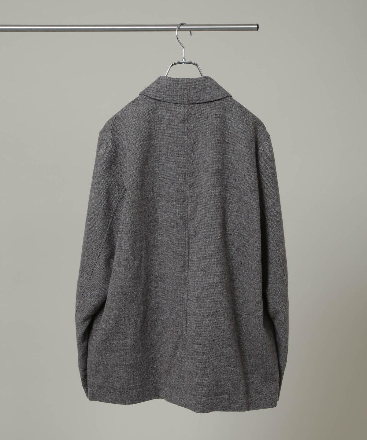 ATON/LINEN WOOL TWEED SHORT COAT 6706211004