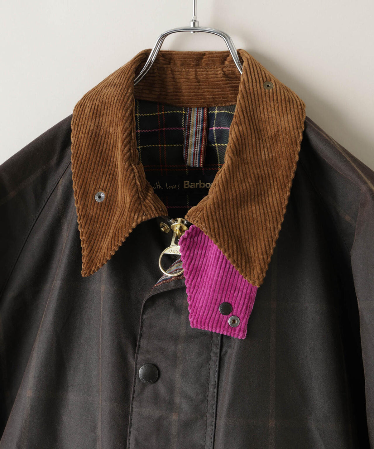 BARBOUR X PAUL SMITH/TRANSPORT WINDOWPANE WAX JK 6706212013