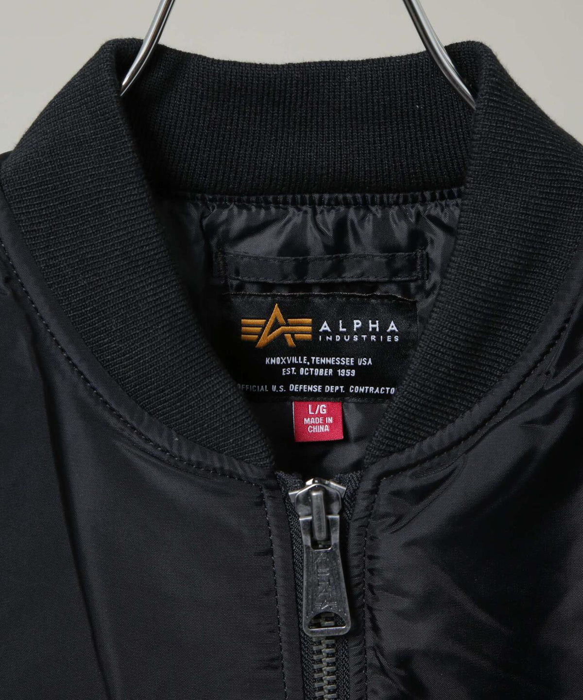 ALPHA INDUSTRIES/MA-1 RELAXED FIT FLIGHT JACKET 6706212026