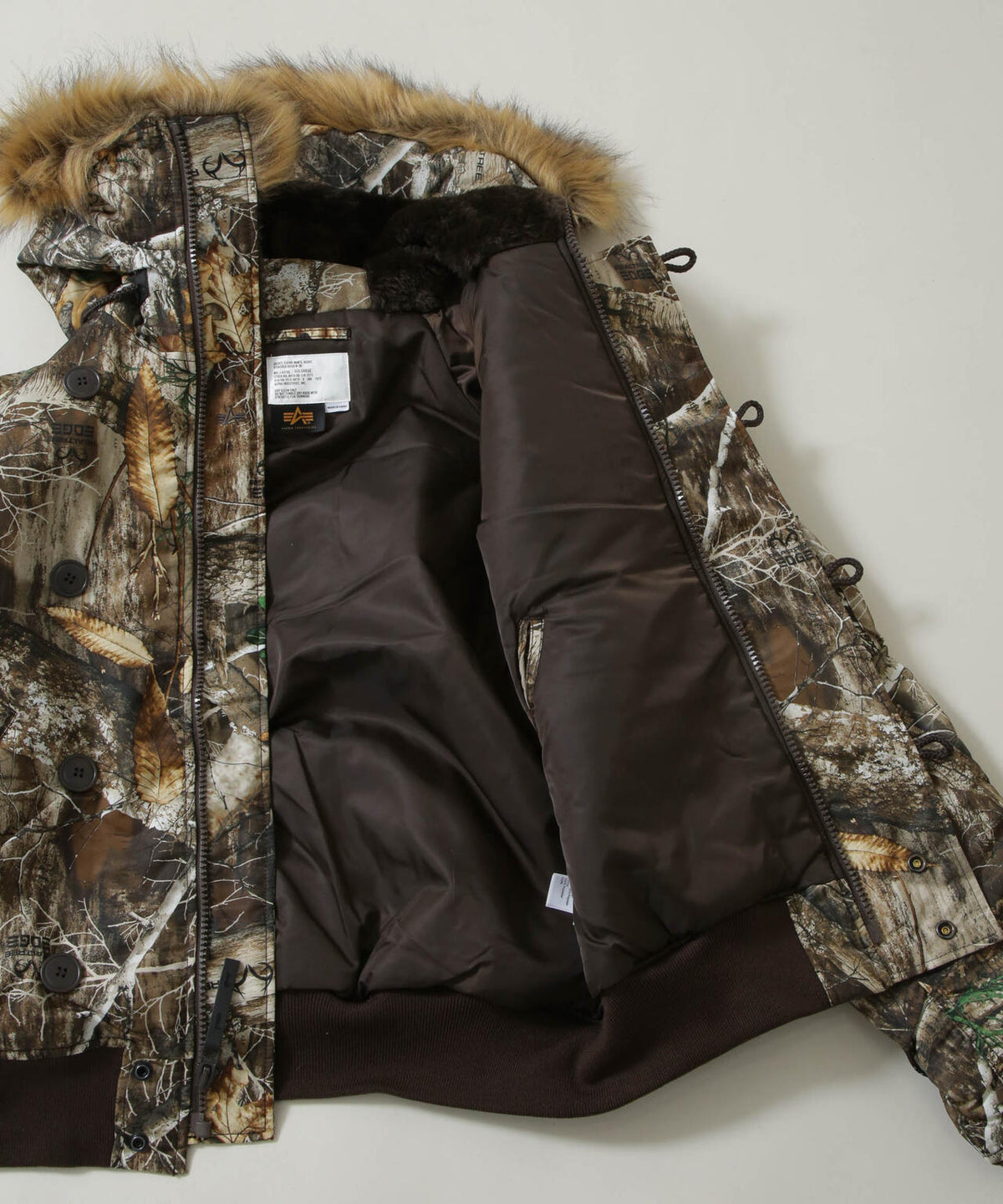 ALPHA INDUSTRIES/N-2B HERITAGE FIT PARKA (CAMO) 6706212031