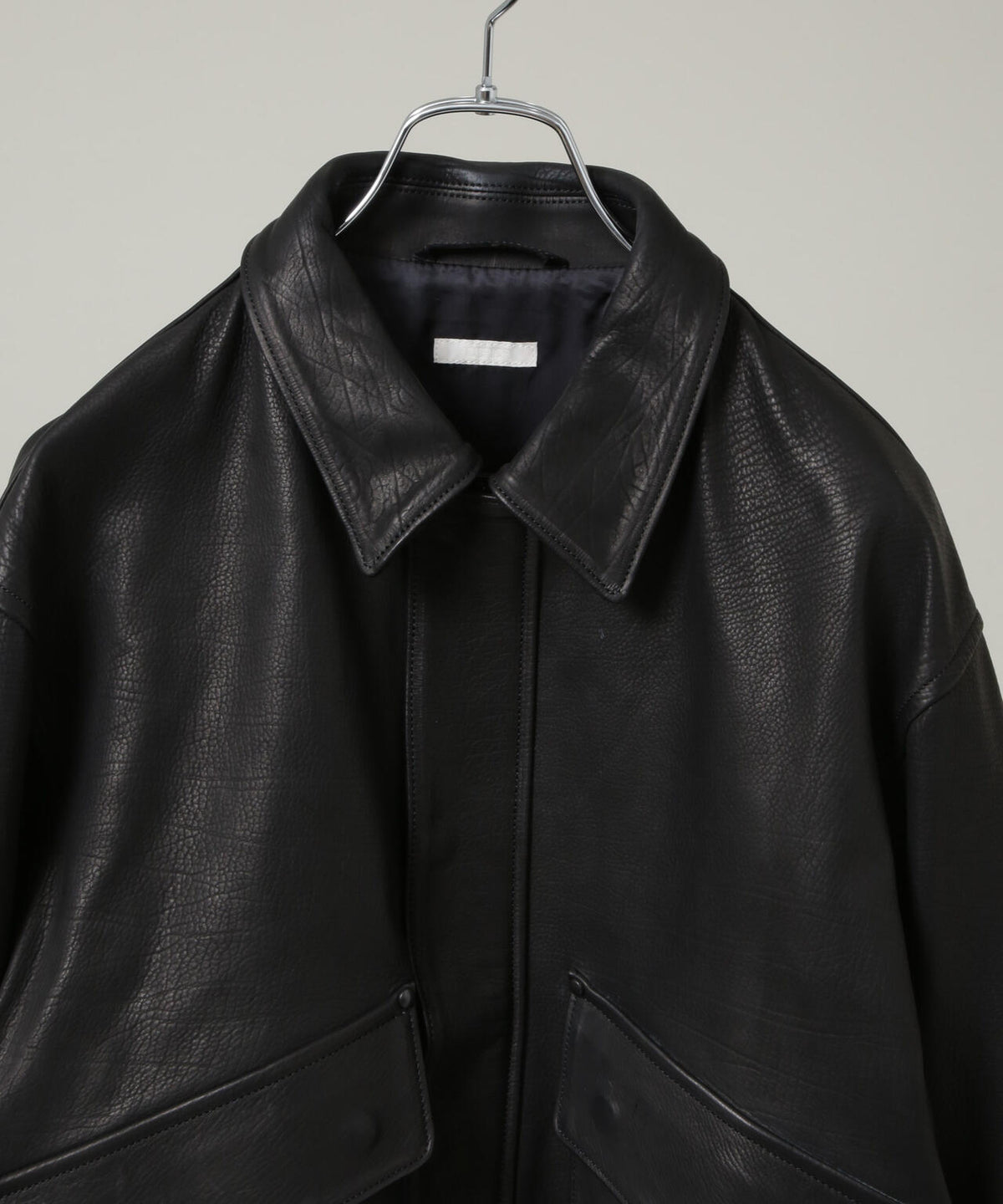 ULTERIOR/CALF LEATHER FLIGHT JKT 6706213021