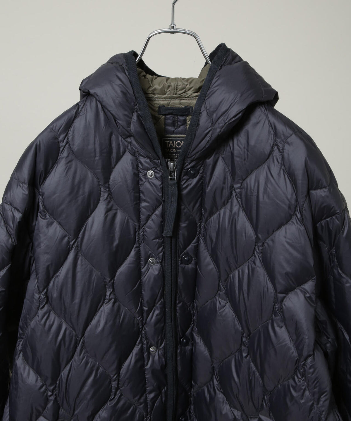 TAION/MILITARY W-ZIP HOOD DOWN JKT 6706214007