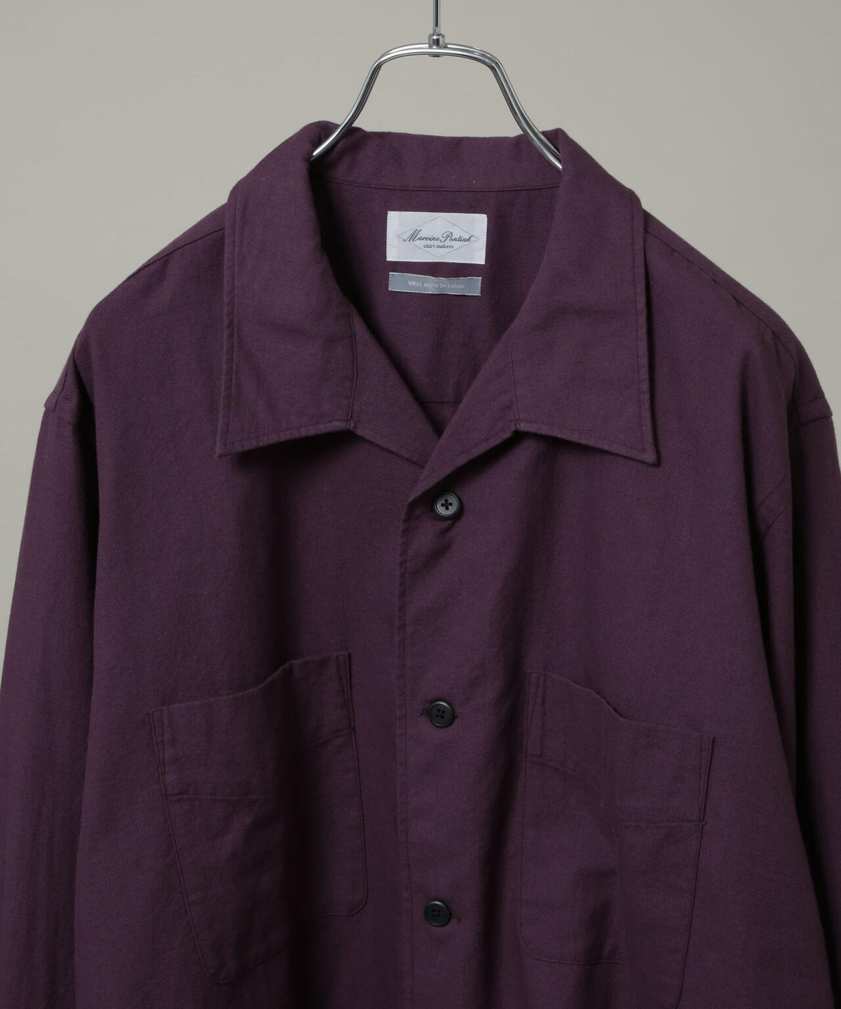 Marvine Pontiak Shirt Makers/Open Collar SH 6706220058