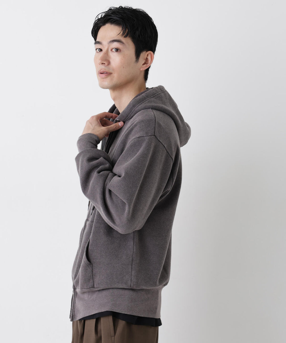 Healthknit/別注 製品加工 Classic Sweat Parker 6706223010