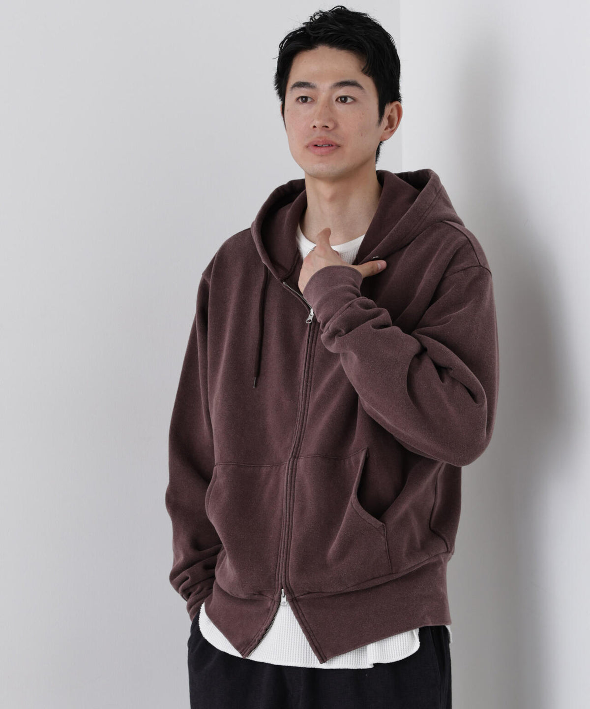 Healthknit/別注 製品加工 Classic Sweat Parker 6706223010