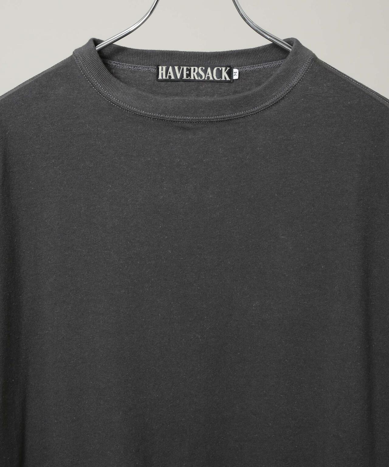 HAVERSACK/コットンヘンプ天竺ルーズフィットTシャツ 6706224001