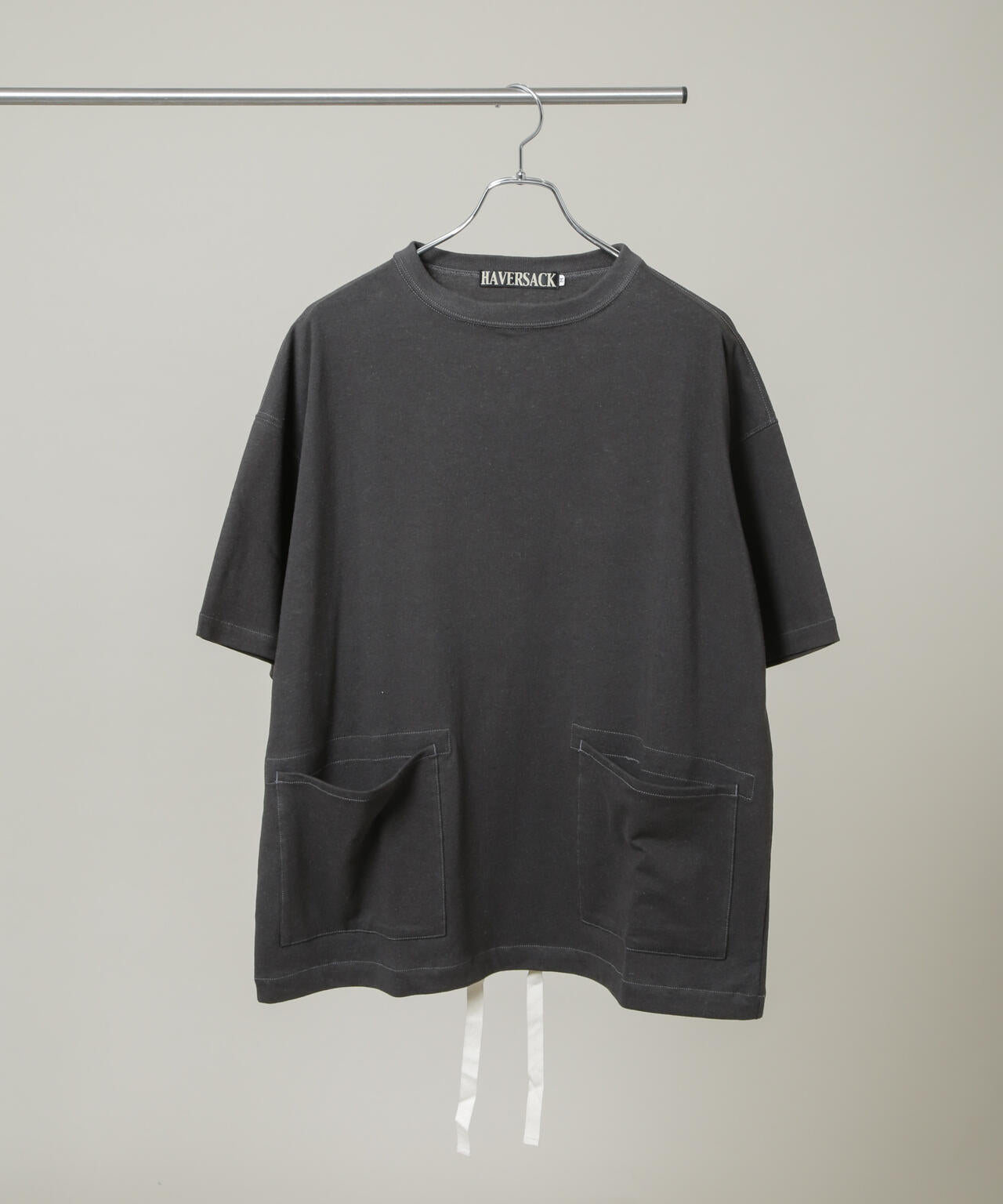 HAVERSACK/コットンヘンプ天竺ルーズフィットTシャツ 6706224001