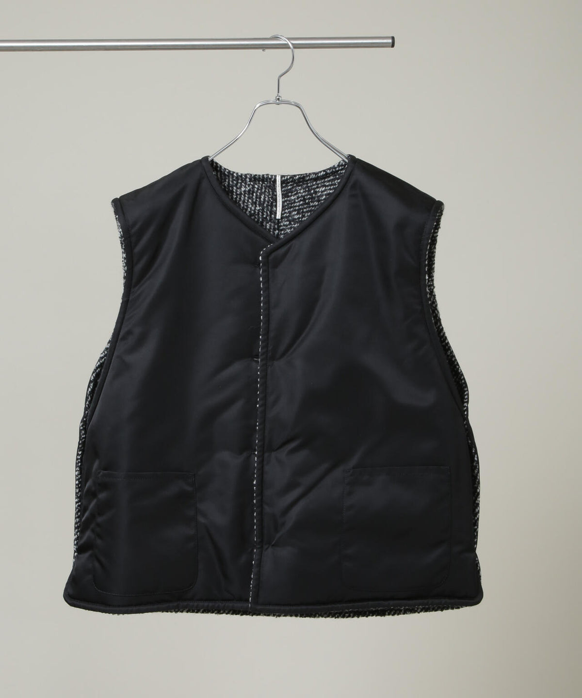 m's braque/4 BUTTON PADDED OUTER-VEST 6706225005