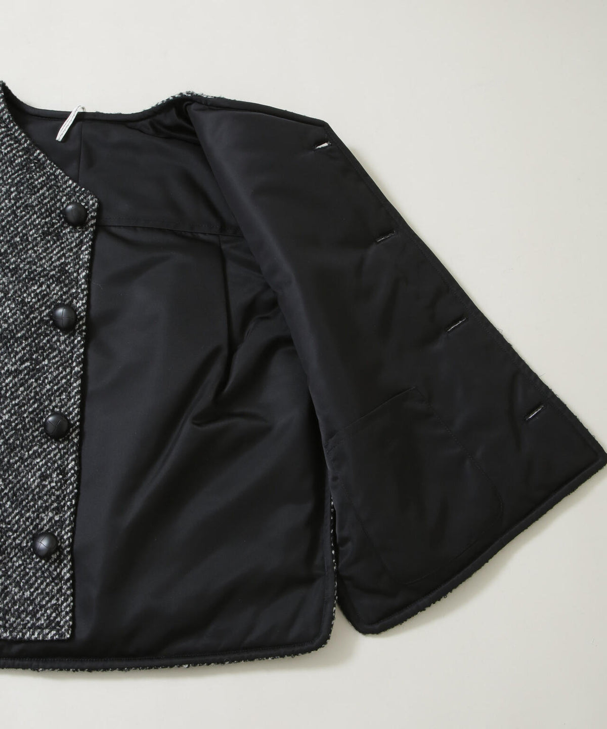 m's braque/4 BUTTON PADDED OUTER-VEST 6706225005