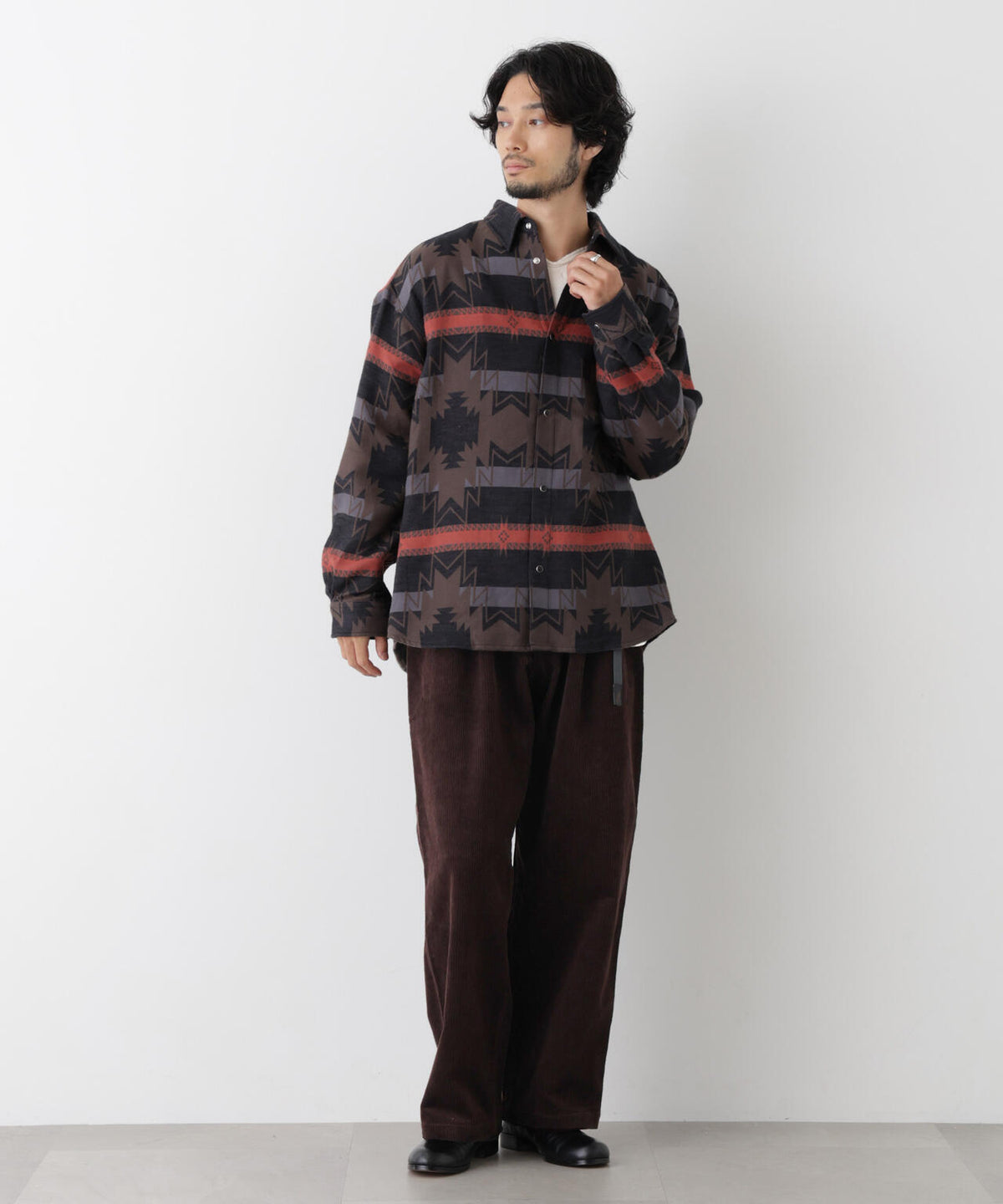 Gramicci/別注 グラミチ コーデュロイ ワイド タック パンツ 6706227030