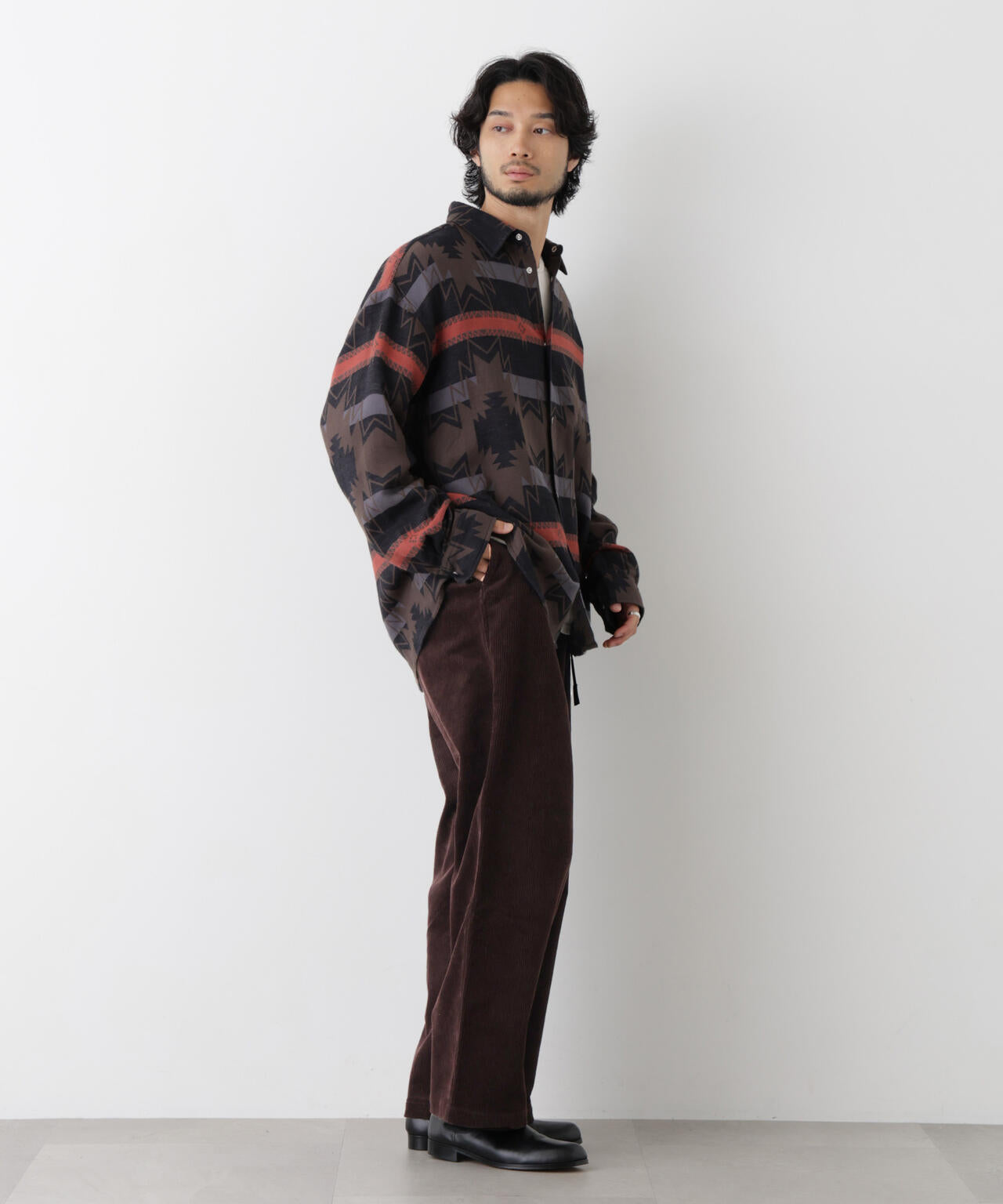 Gramicci/別注 グラミチ コーデュロイ ワイド タック パンツ 6706227030