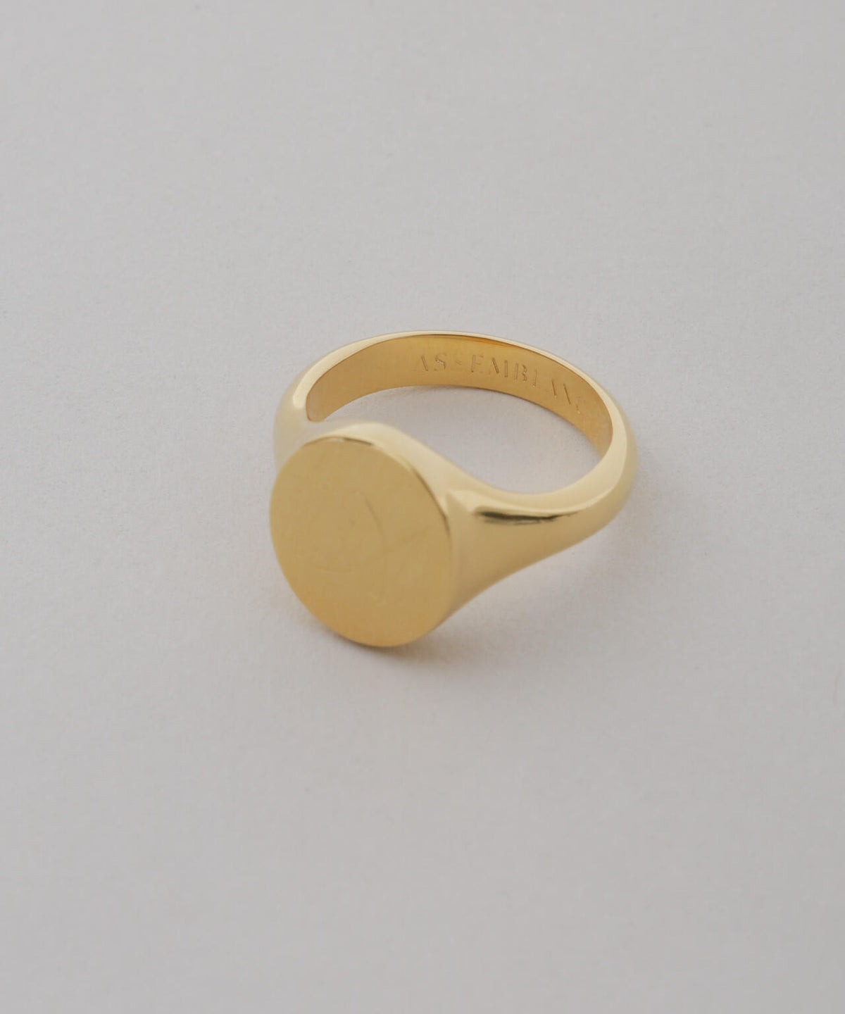 ASSEMBLANC JEWELRY/別注 Signet Ring 6706247001