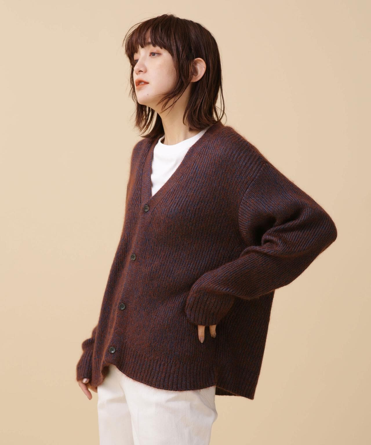 ＫＮＩＴ　ＣＡＲＤＩＧＡＮ　Ｓｉｌｋ　ｍｏｈａｉｒ 6712222208