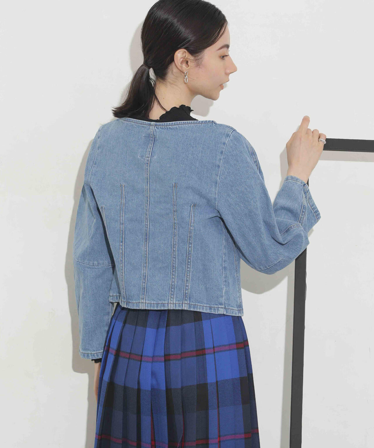 BAUM UND PFERDGARTEN/Organic Cotton Denim ジャケット 6713216006