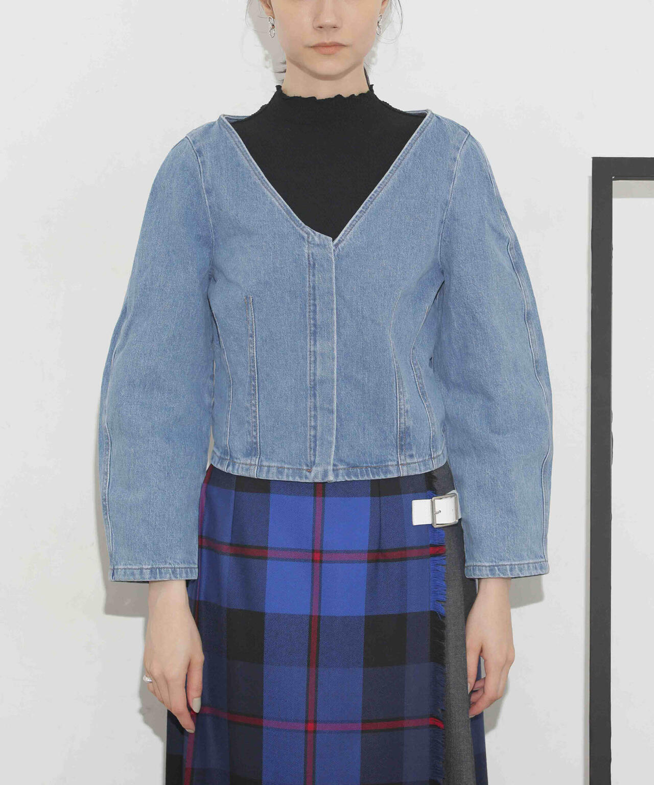 BAUM UND PFERDGARTEN/Organic Cotton Denim ジャケット 6713216006