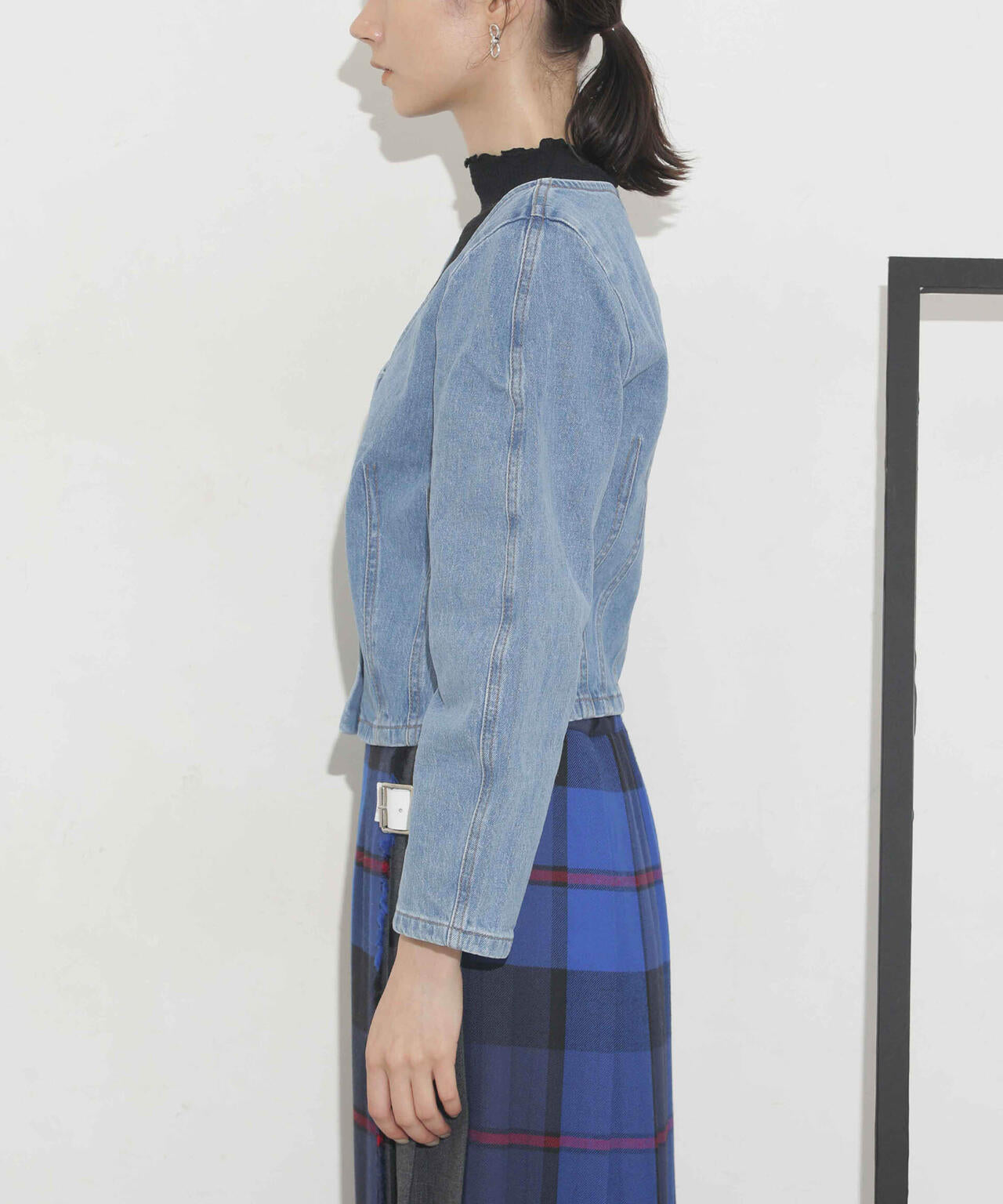 BAUM UND PFERDGARTEN/Organic Cotton Denim ジャケット 6713216006