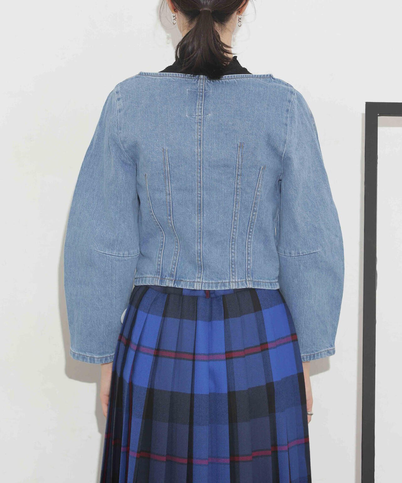 BAUM UND PFERDGARTEN/Organic Cotton Denim ジャケット 6713216006