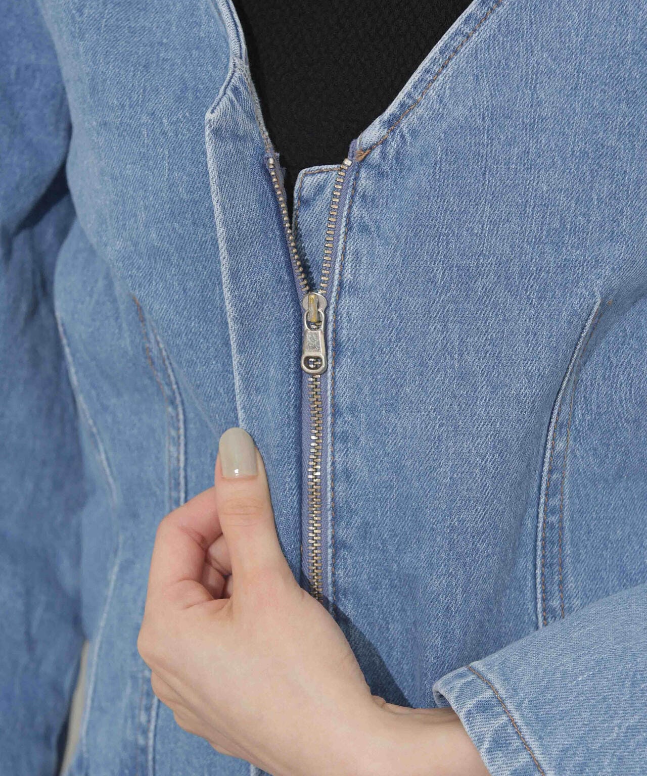 BAUM UND PFERDGARTEN/Organic Cotton Denim ジャケット 6713216006