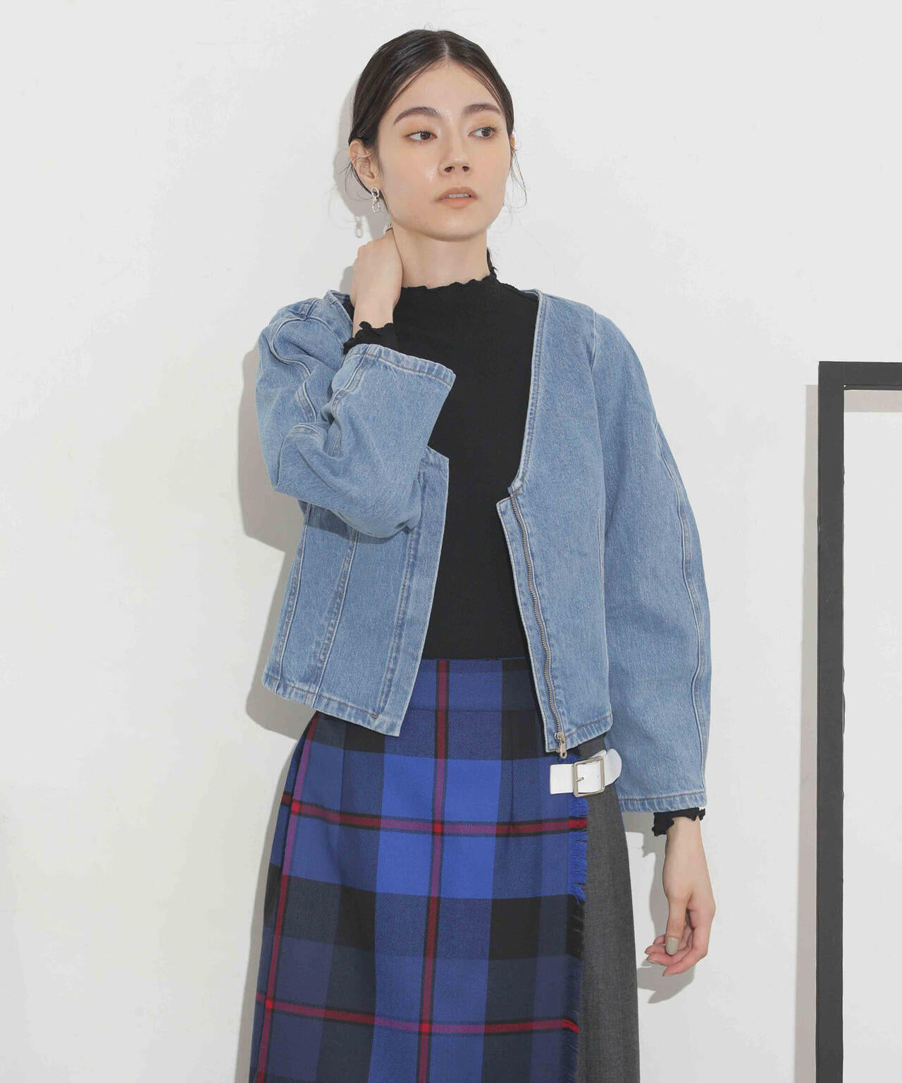 BAUM UND PFERDGARTEN/Organic Cotton Denim ジャケット 6713216006