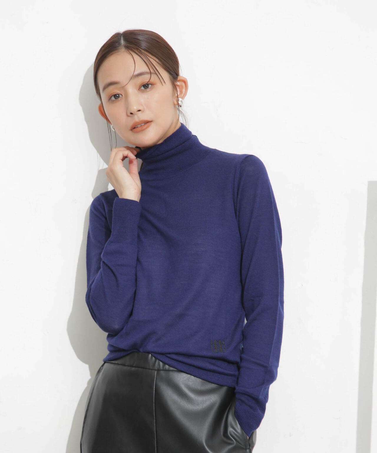 BAUM UND PFERDGARTEN/Merino Knit タートルネック 6713222048