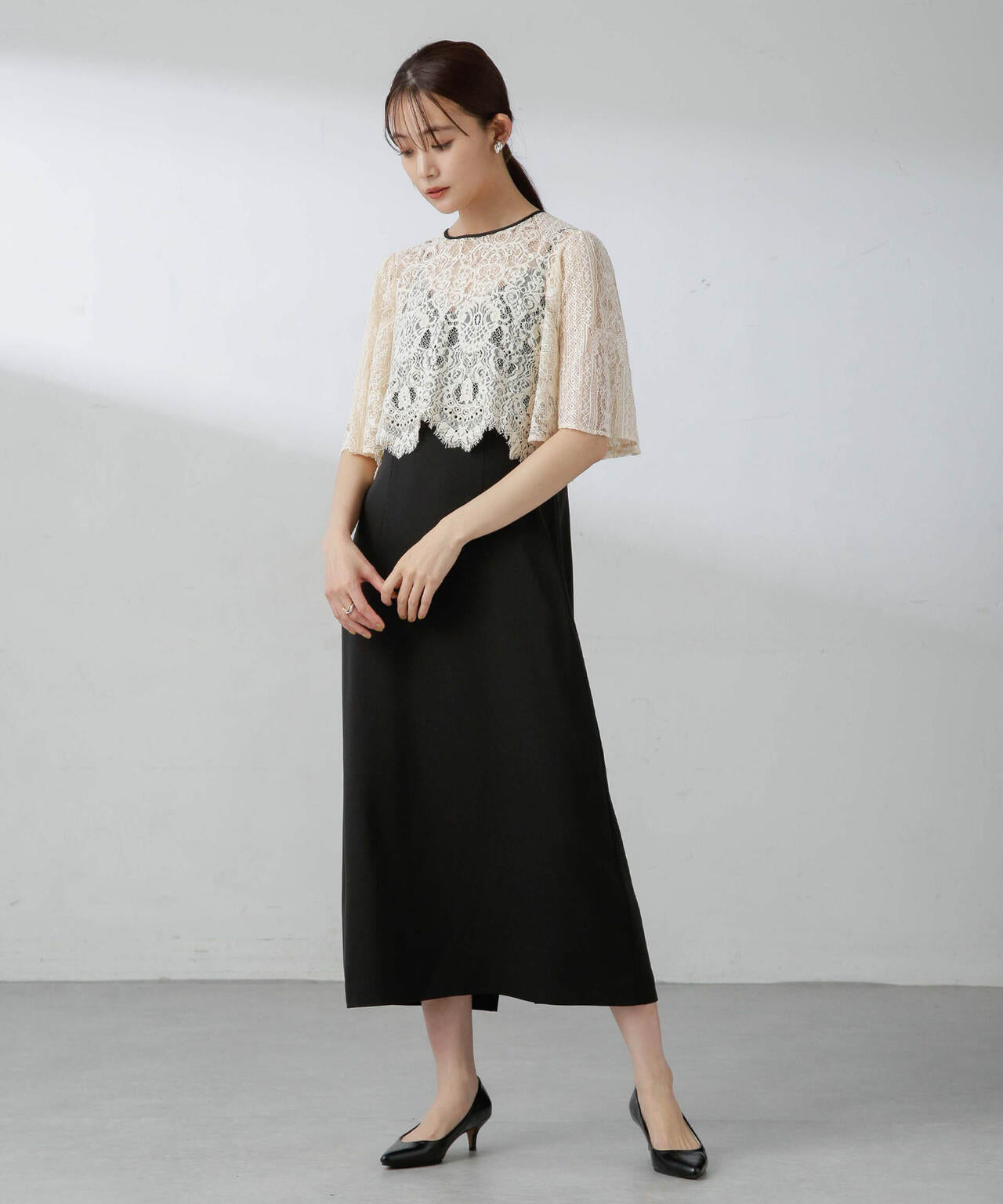 troisiemechaco/パネルレース ダブルクロス 3WAYワンピース 6714119024