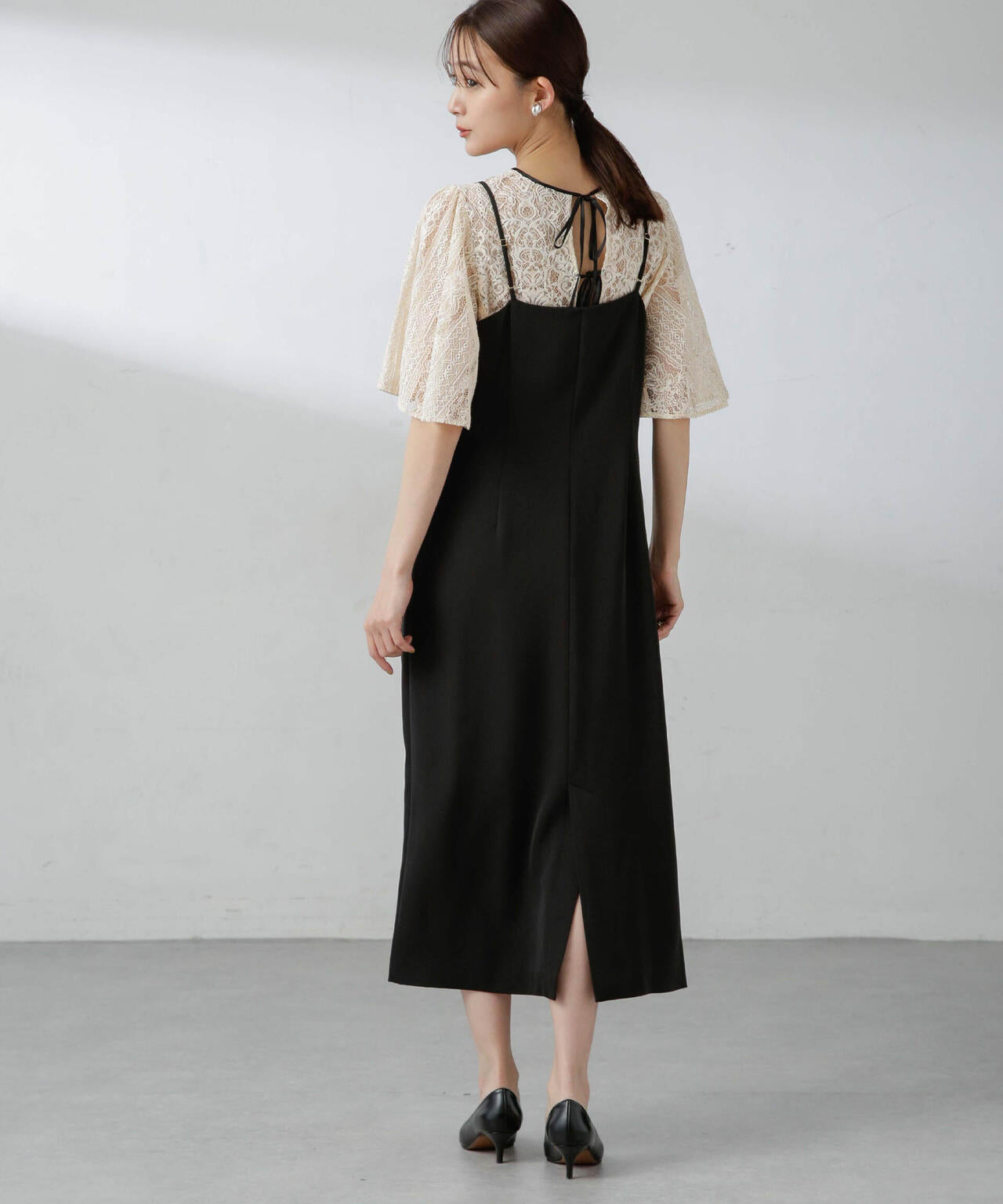 troisiemechaco/パネルレース ダブルクロス 3WAYワンピース 6714119024
